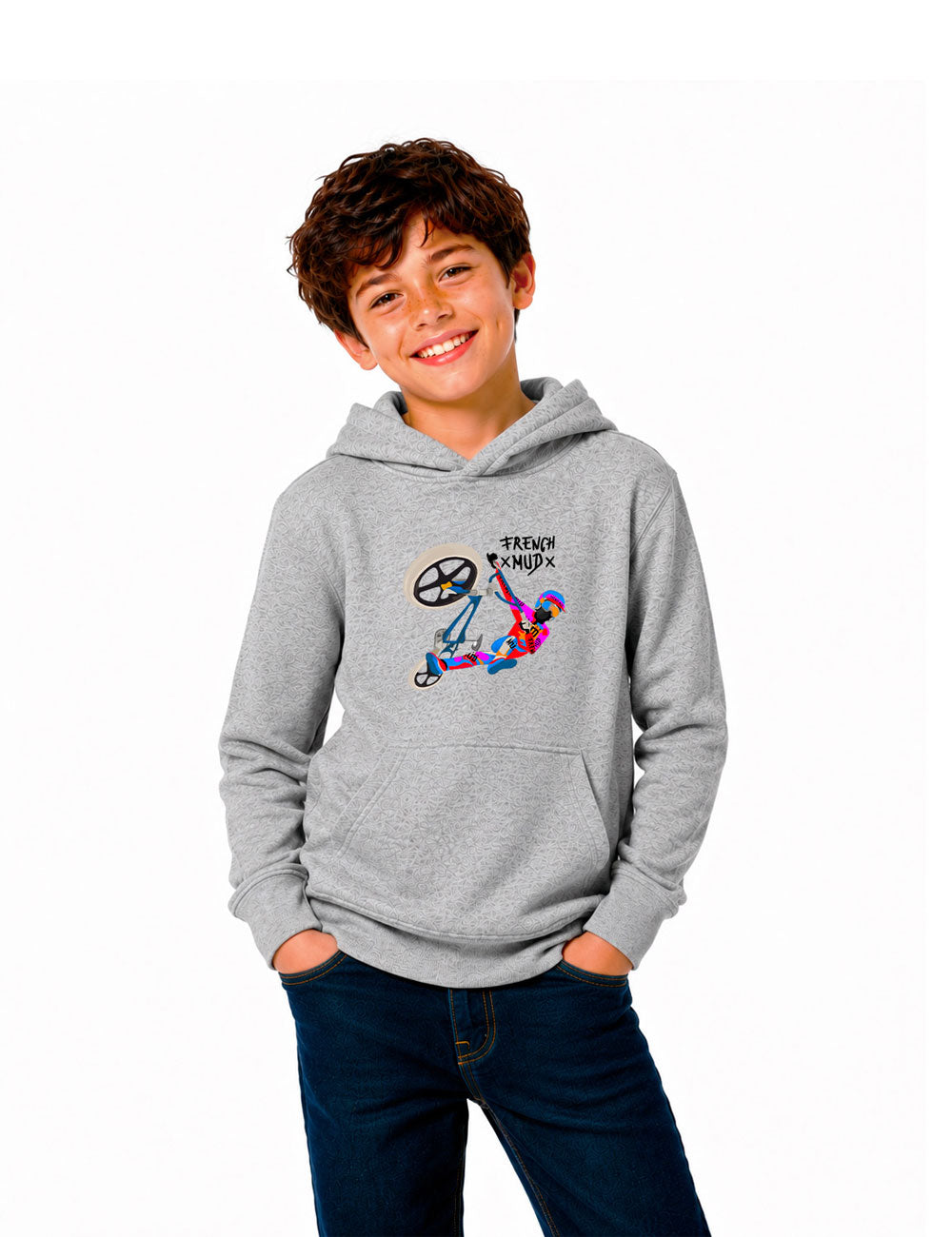 Hoodie "Old School BMX" Enfant
