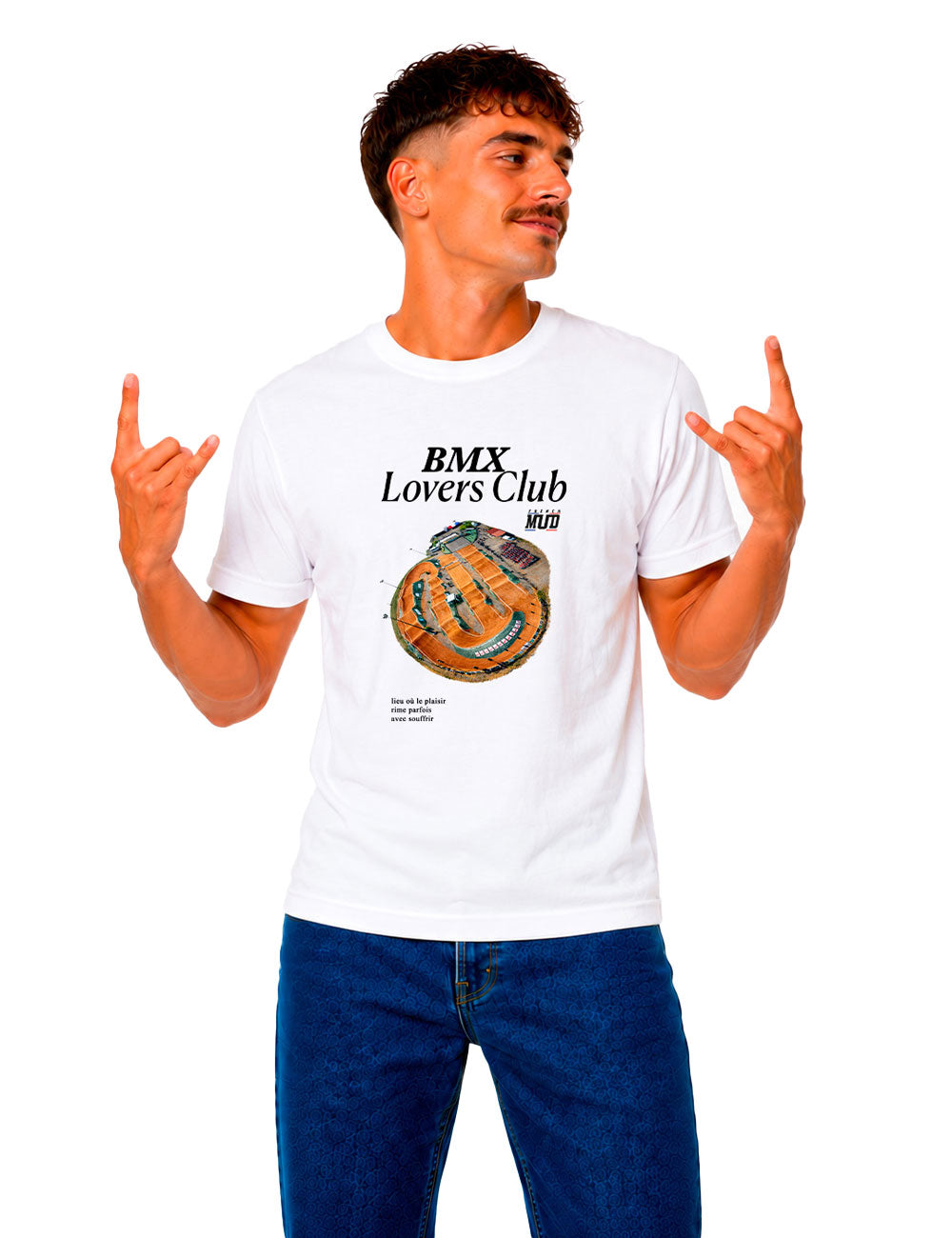 T-Shirt "BMX Lovers Club" Unisexe