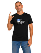 T-Shirt "DV Talks Moto" Unisexe