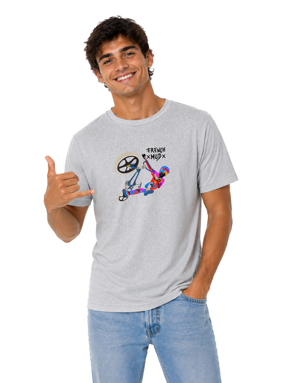 T-Shirt "Old School BMX" Unisexe