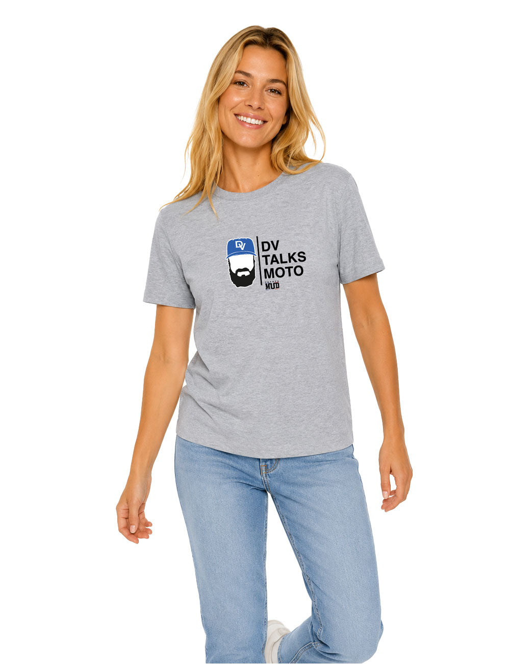 T-Shirt "DV Talks Moto" Unisexe
