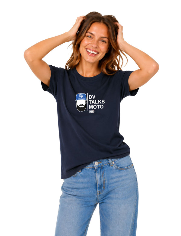T-Shirt "DV Talks Moto" Unisexe