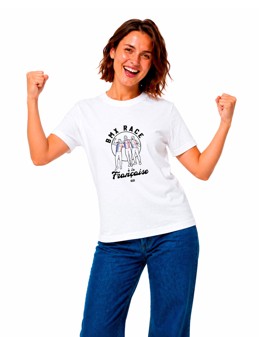 T-Shirt "BMX Race à la Française" Unisexe