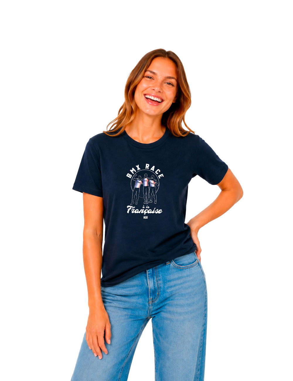T-Shirt "BMX Race à la Française" Unisexe