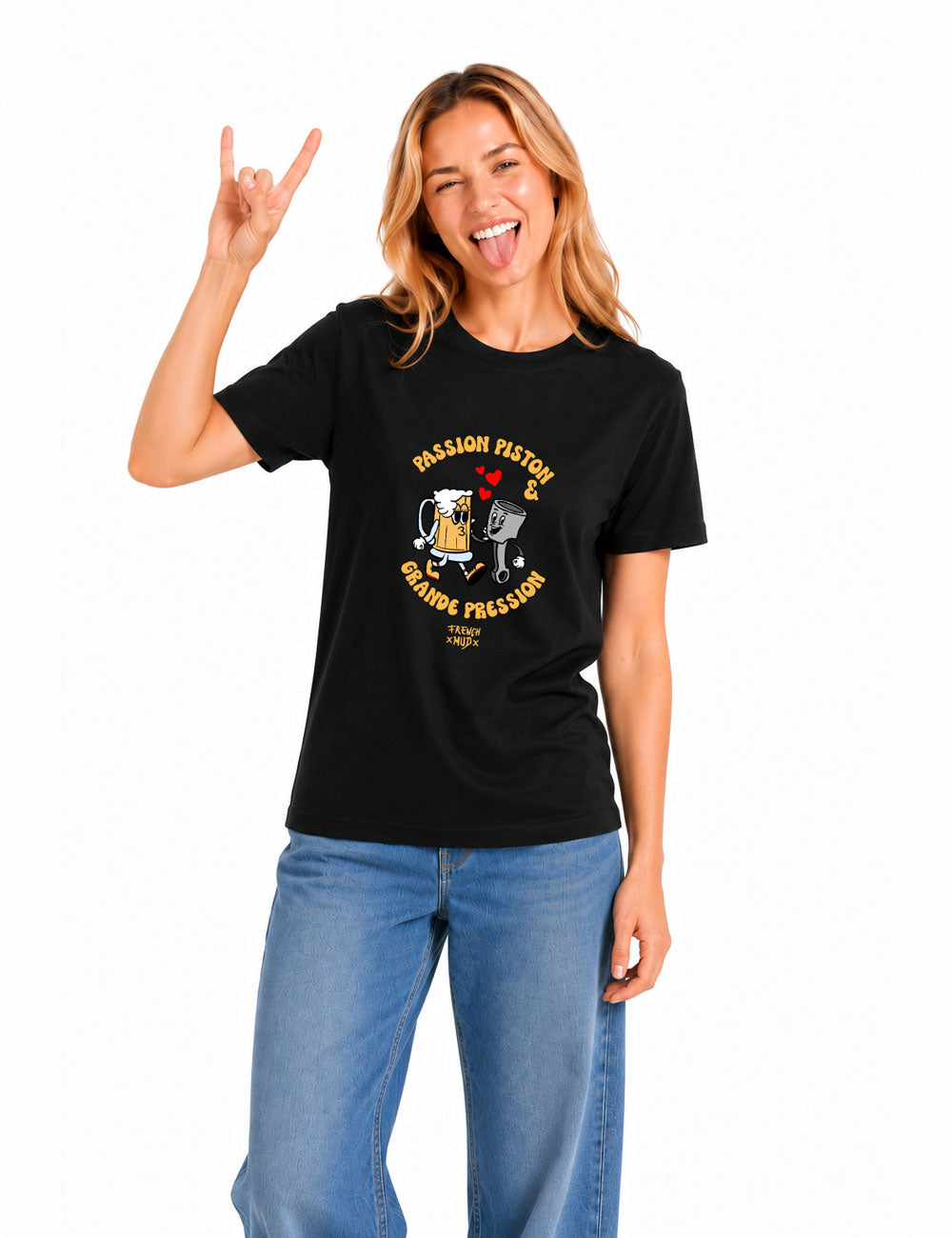 T-Shirt "Passion Piston et Grande Pression" Unisexe