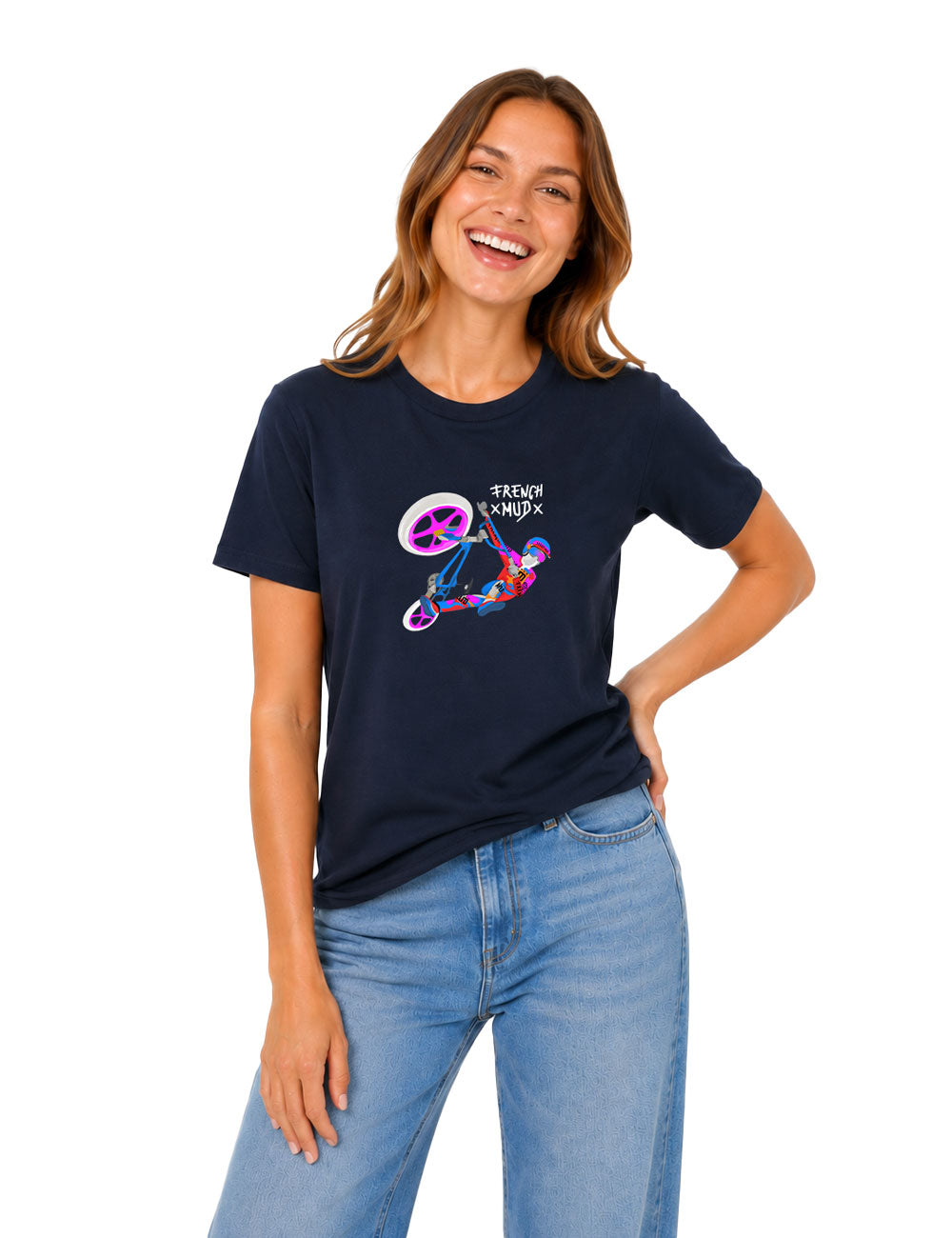 T-Shirt "Old School BMX" Unisexe