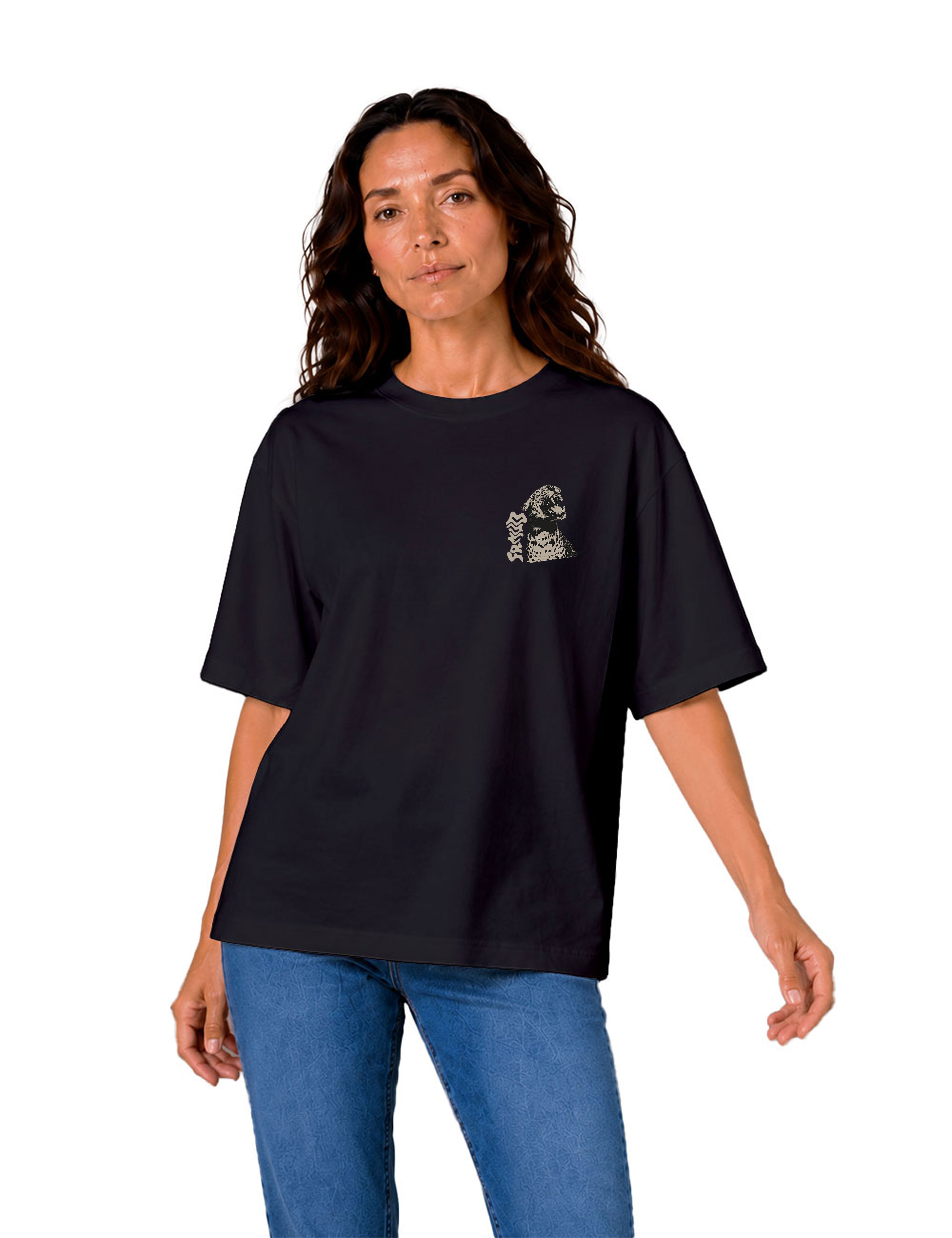 T-Shirt "Pilote sauvage" Noir Unisexe