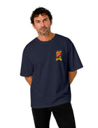 T-Shirt "Saucisse frites & motocross" Unisexe Foncé