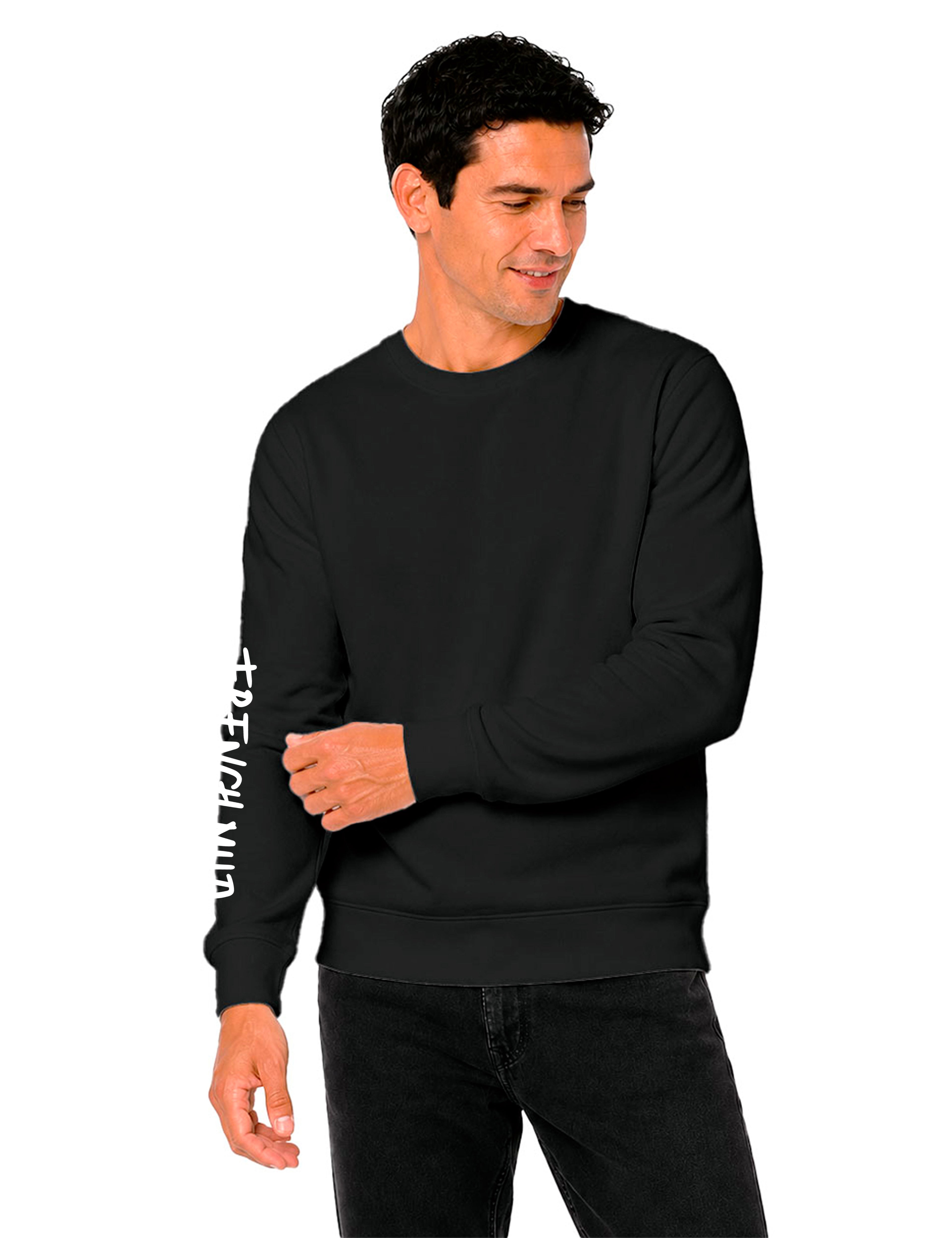 Sweat col rond "Pilote sauvage" Unisexe