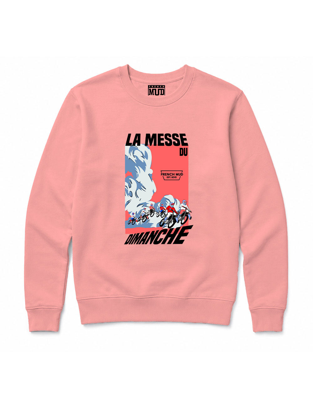 Sweat Col Rond "La messe du dimanche" Unisexe