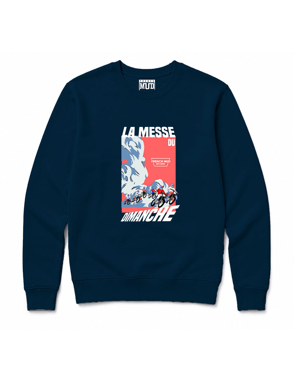 Sweat Col Rond "La messe du dimanche" Unisexe