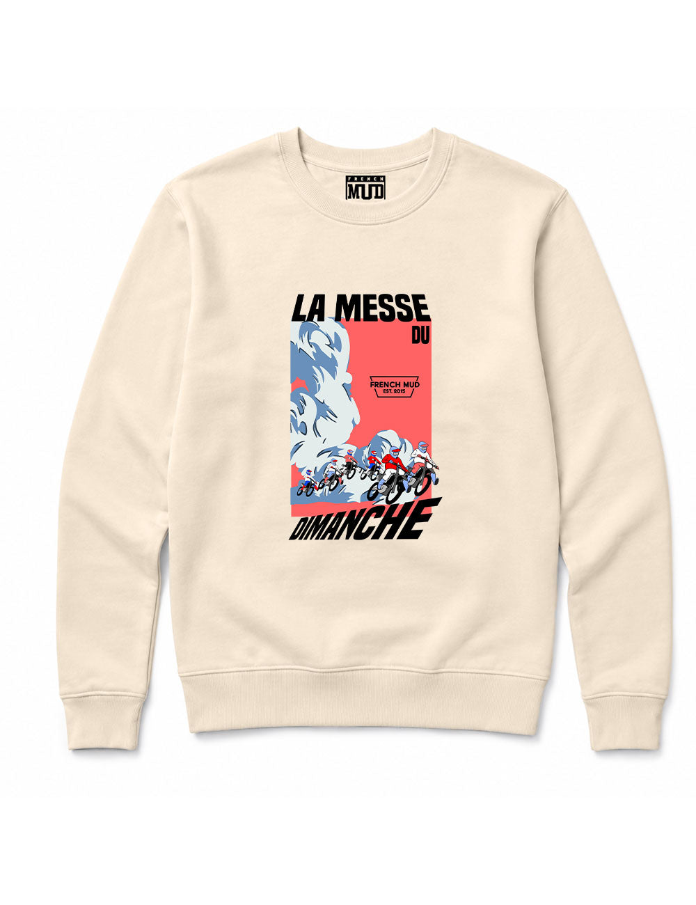 Sweat Col Rond "La messe du dimanche" Unisexe