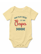 Body "Mon pilote préféré c'est mon papa" bébé