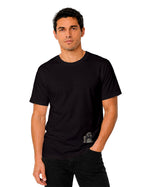 T-Shirt "Guépard" Noir Unisexe