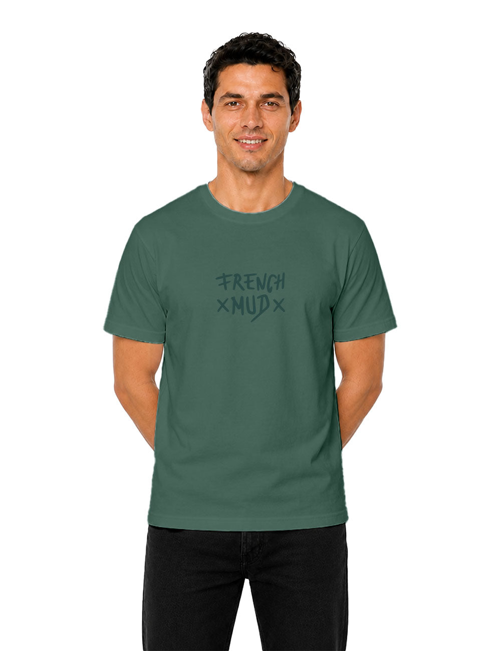 T-Shirt "X French-MUD X" Green Bay Unisexe