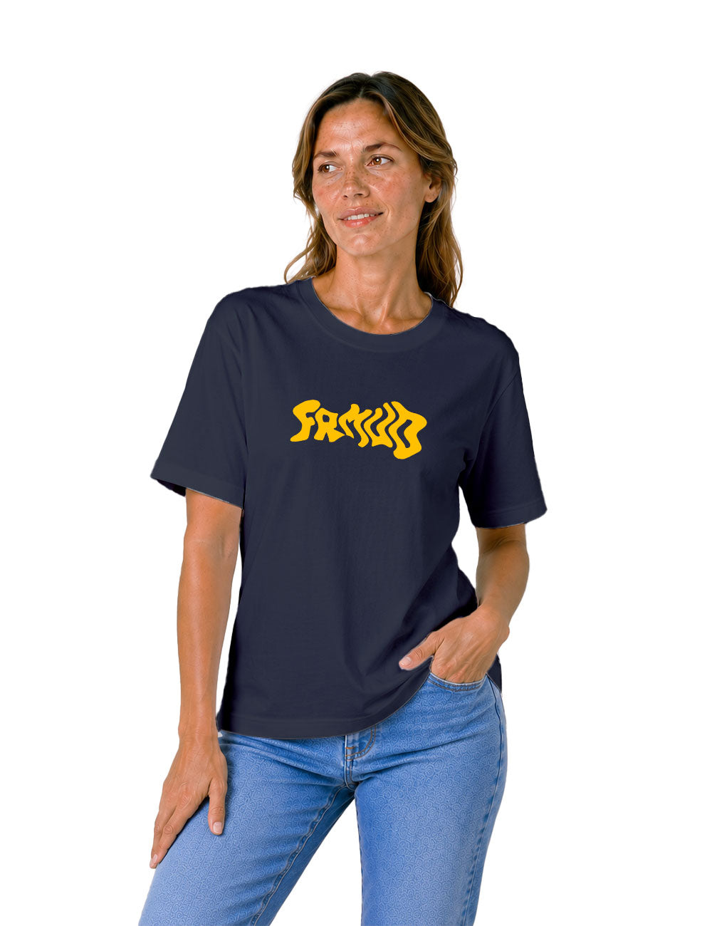 T-Shirt "Navy Slimer " Unisexe
