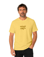 T-Shirt "X French-MUD X" Yellow Unisexe
