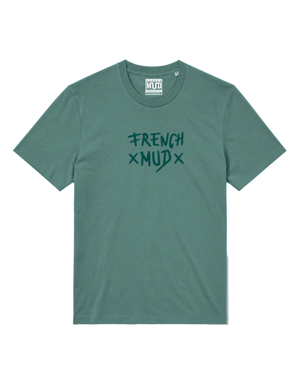 T-Shirt "X French-MUD X" Green Bay Unisexe