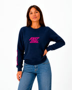 Sweat Col Rond "Fast Girl" Unisexe