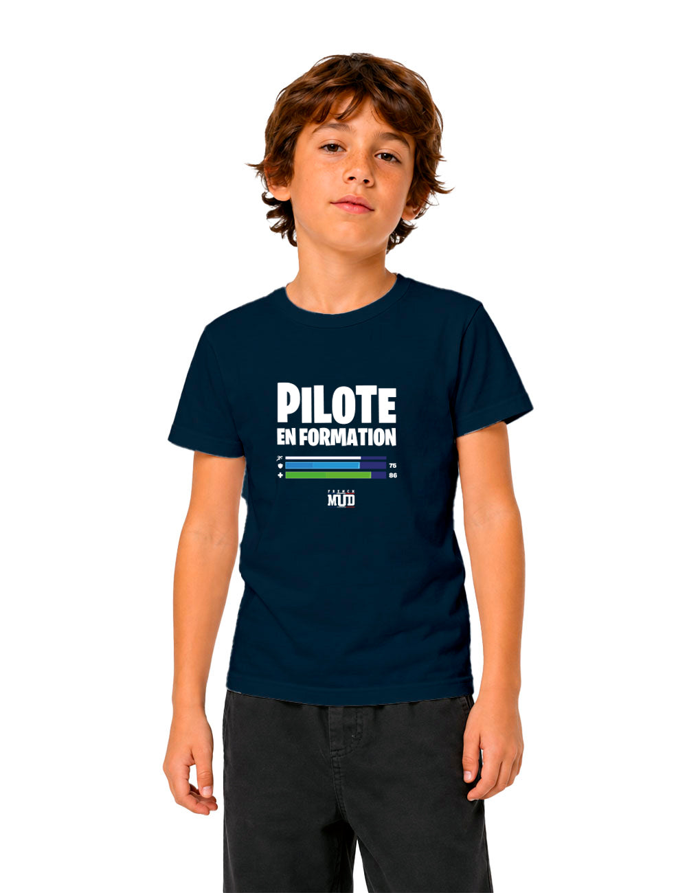 T-shirt "Pilote en formation" Enfant