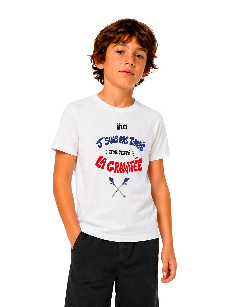 T-Shirt "J'suis pas tombé" Enfant