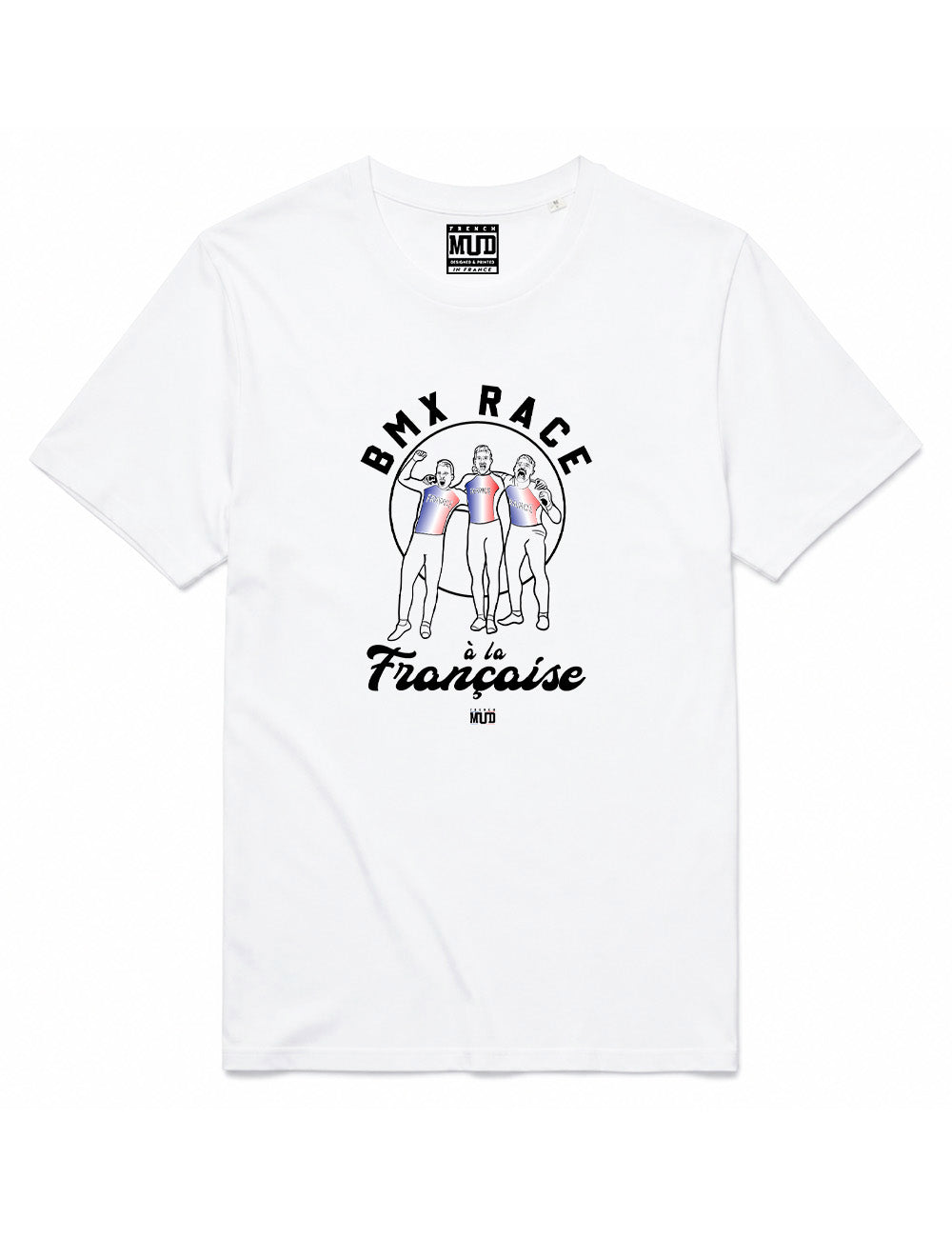 T-Shirt "BMX Race à la Française" Unisexe