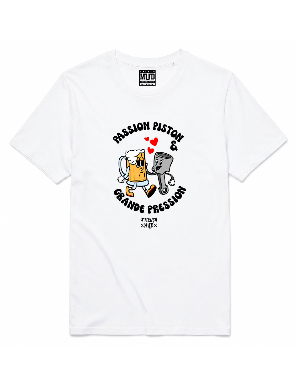 T-Shirt "Passion Piston et Grande Pression" Unisexe