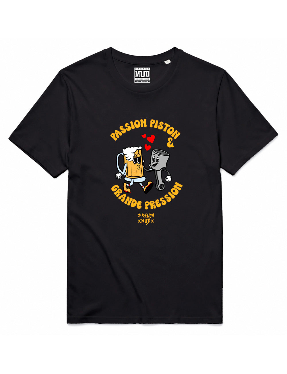 T-Shirt "Passion Piston et Grande Pression" Unisexe