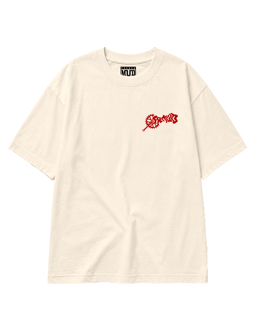 T-Shirt "En roue libre" Natural Unisexe