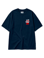 T-Shirt "Fast Live" Navy Unisexe