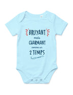 Body "Bruyant mais charmant comme un 2 temps" bébé