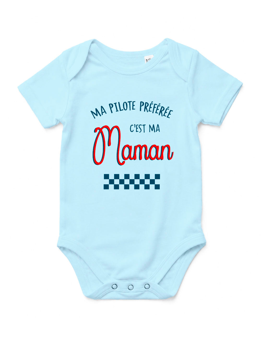 Body "Ma pilote préférée c'est ma maman" bébé