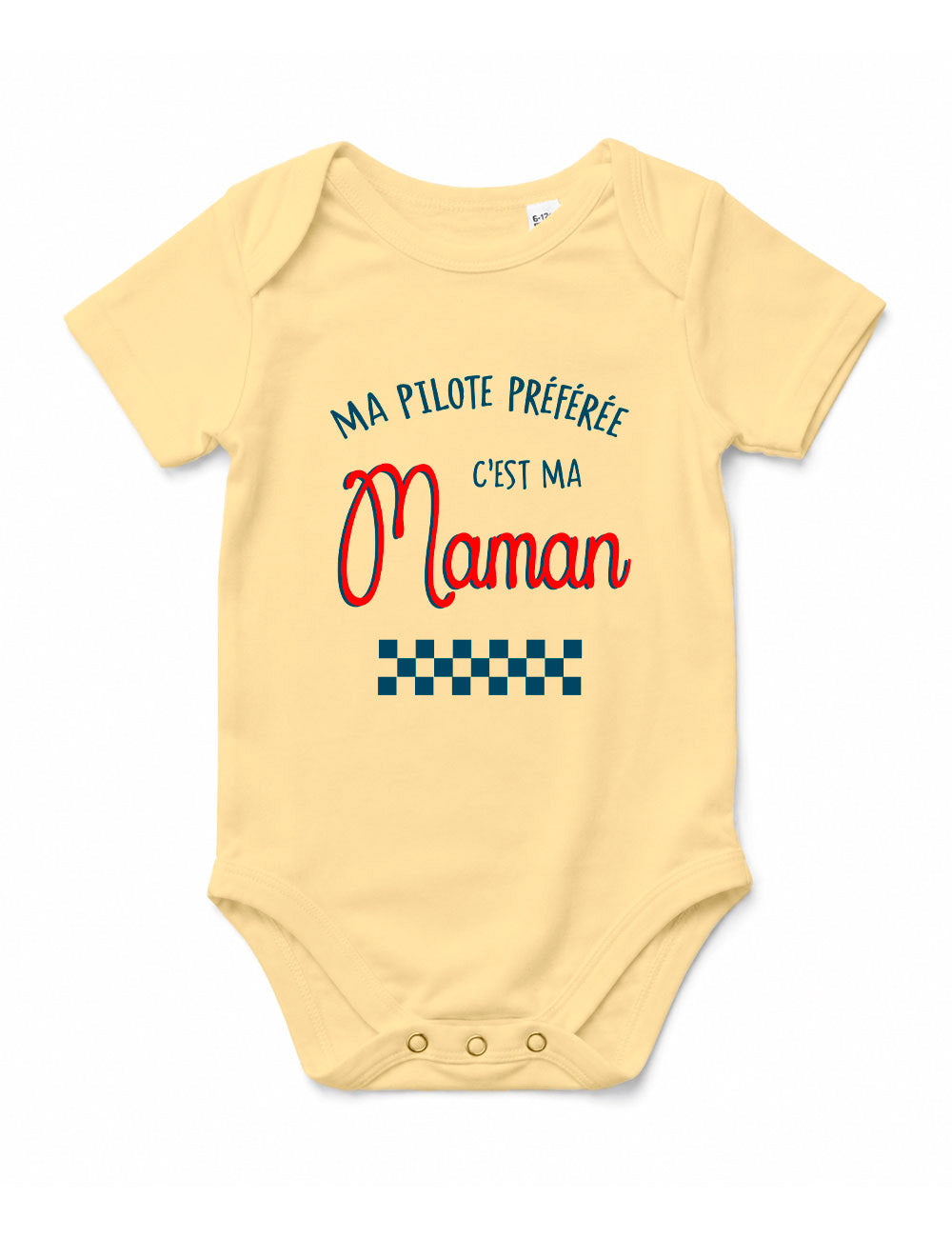 Body "Ma pilote préférée c'est ma maman" bébé