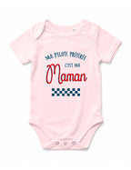 Body "Ma pilote préférée c'est ma maman" bébé