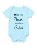 Body "Même pas peur je suis fils de rider" bébé