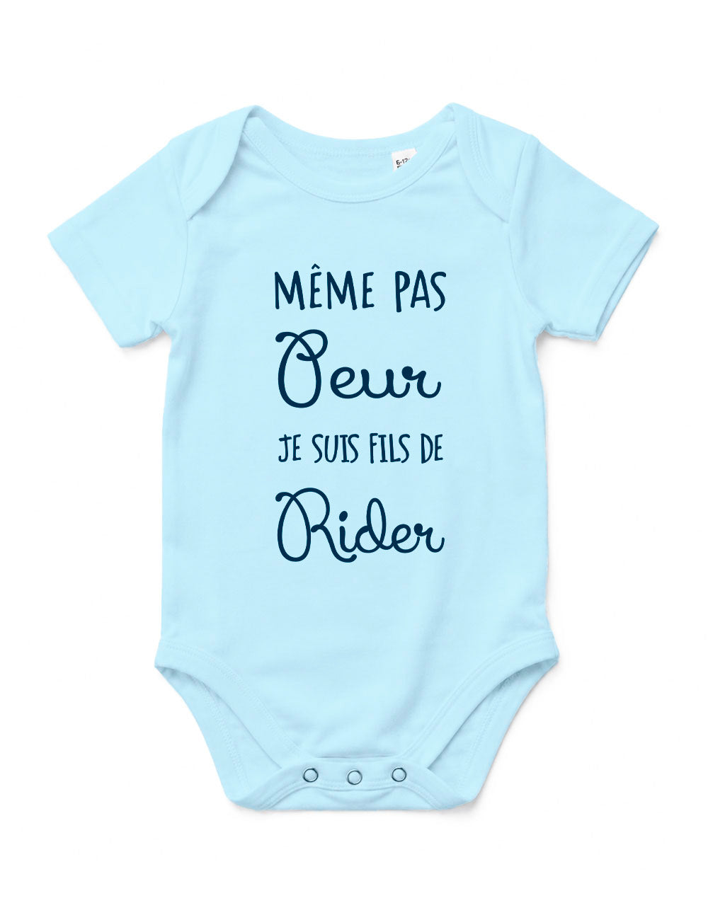Body "Même pas peur je suis fils de rider" bébé