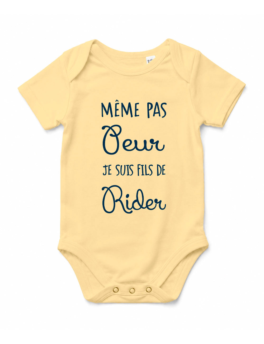 Body "Même pas peur je suis fils de rider" bébé