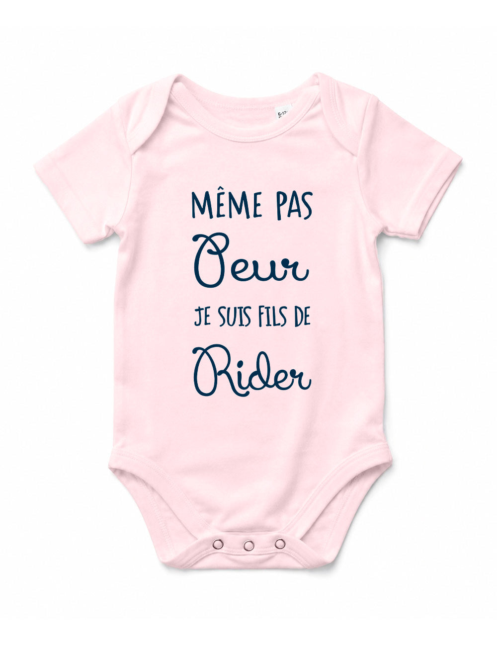 Body "Même pas peur je suis fils de rider" bébé