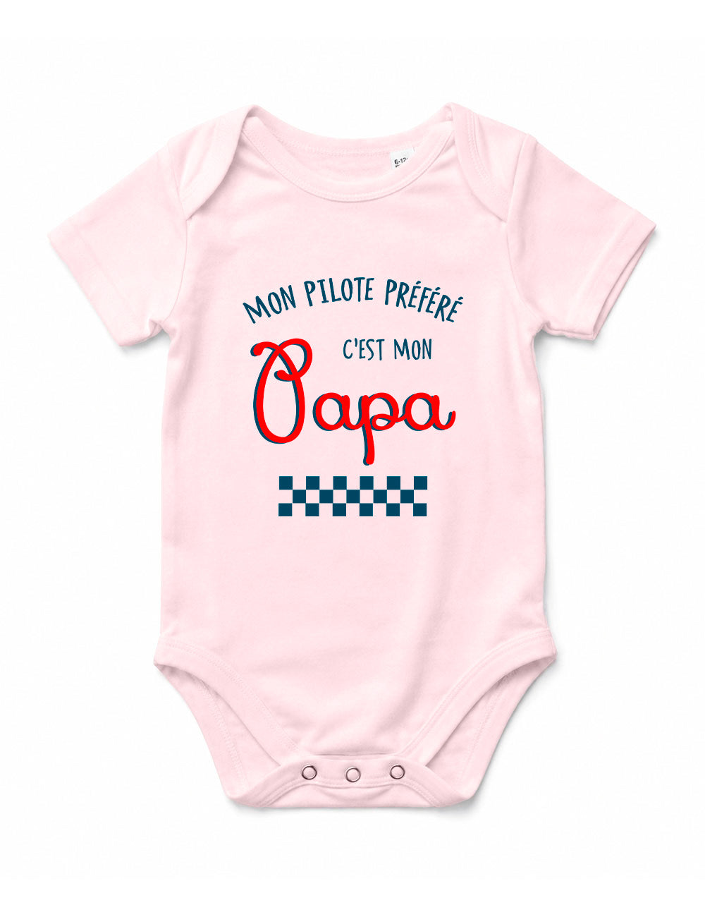 Body "Mon pilote préféré c'est mon papa" bébé