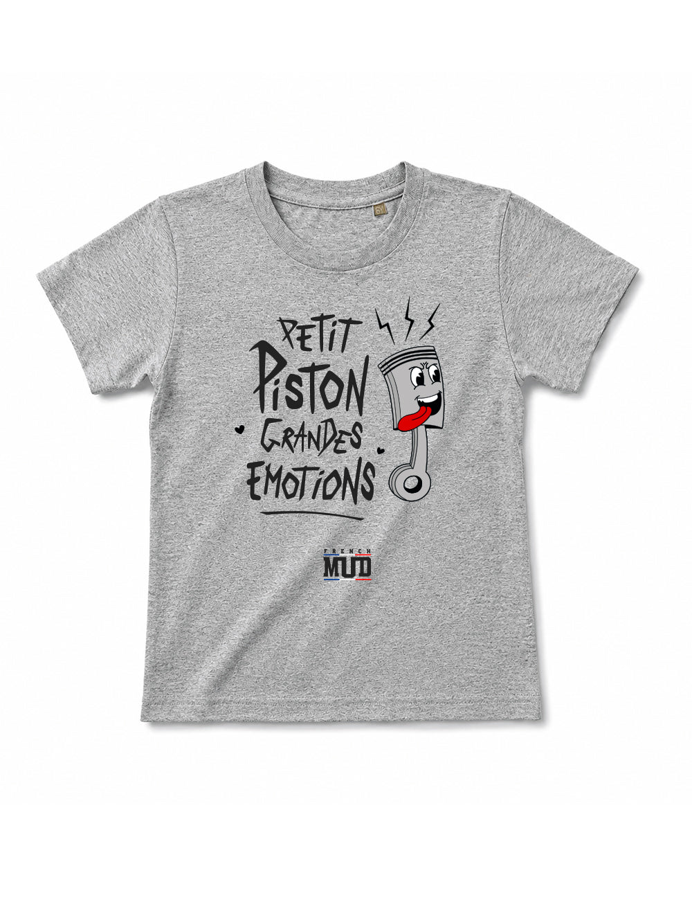 T-shirt "Petit piston, grandes émotions" Enfant