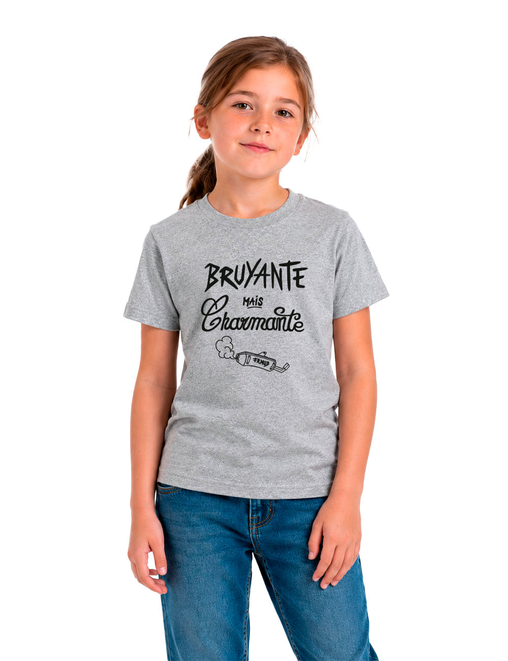 T-Shirt "Bruyante mais charmante" Fille