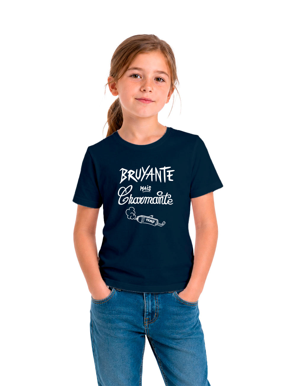 T-Shirt "Bruyante mais charmante" Fille