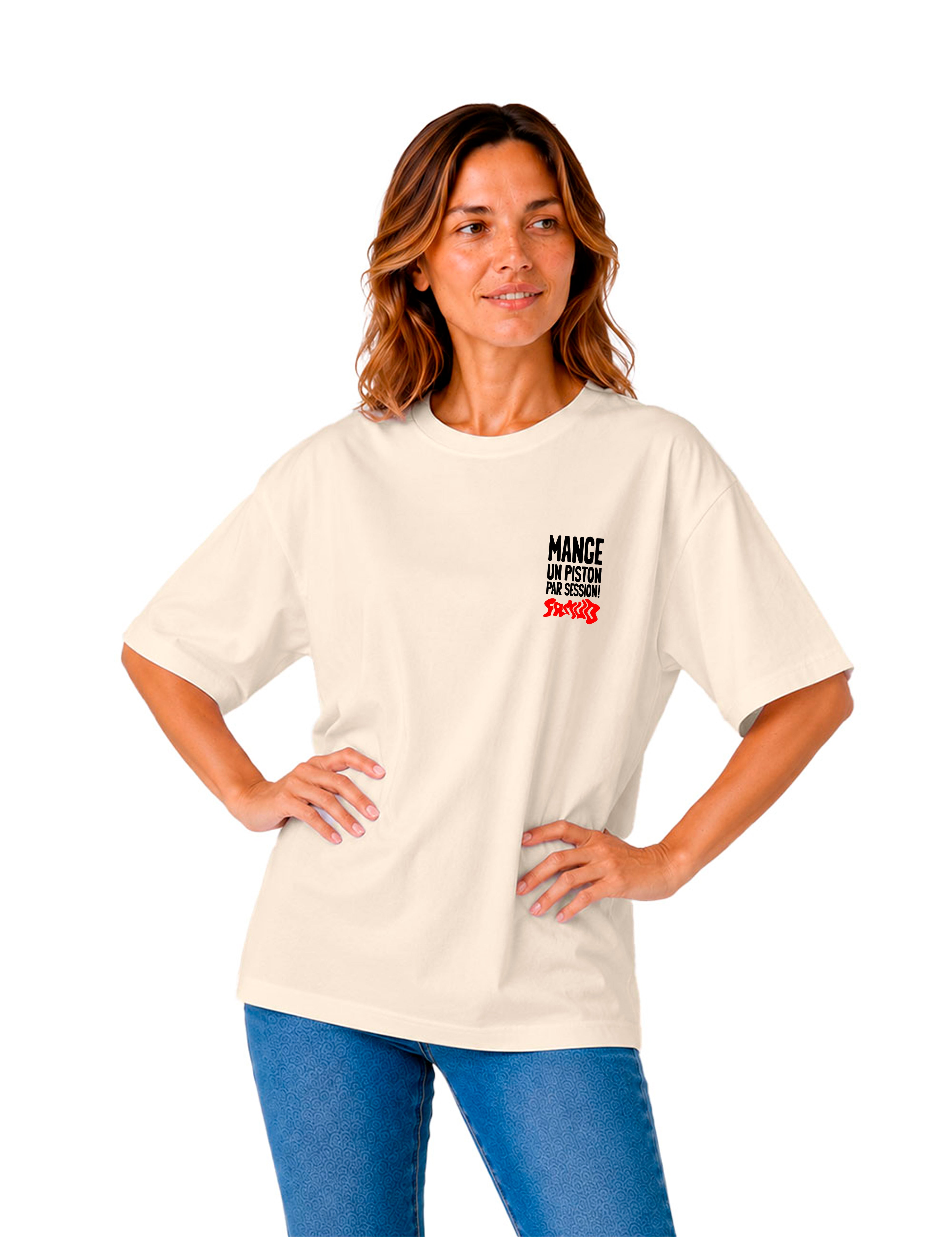 T-Shirt "RATATATA" Natural Unisexe