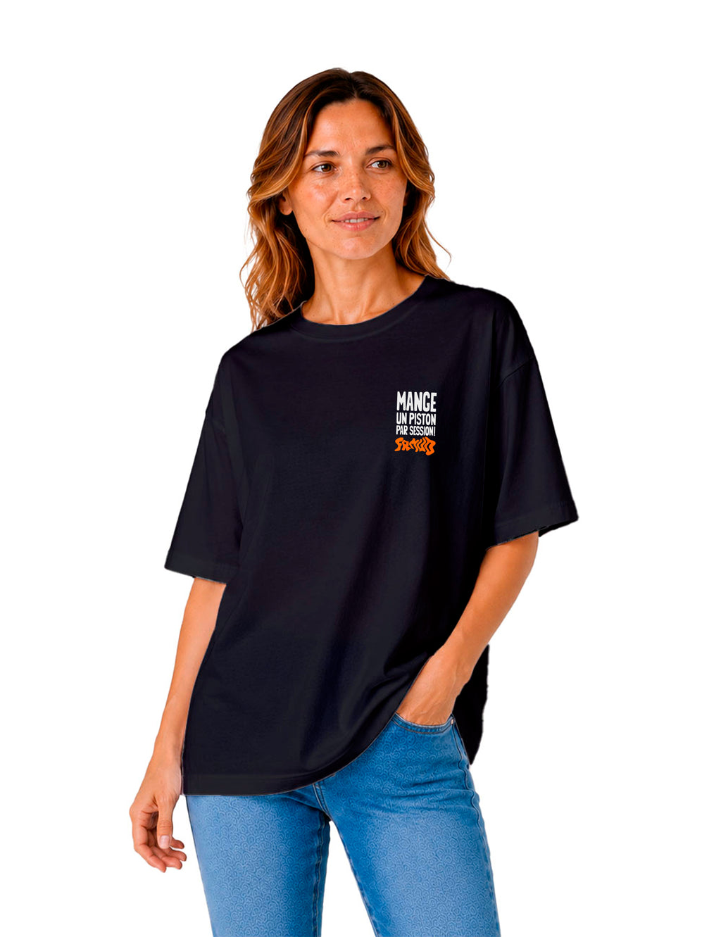 T-Shirt "RATATATA" Noir Unisexe