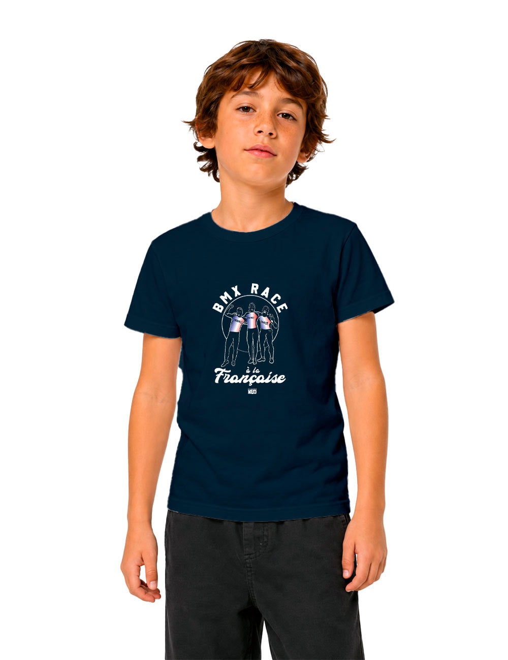 T-Shirt "BMX Race à la Française" Enfant