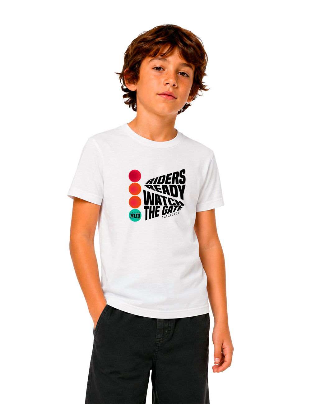T-Shirt "Riders Ready Watch the Gate" Enfant