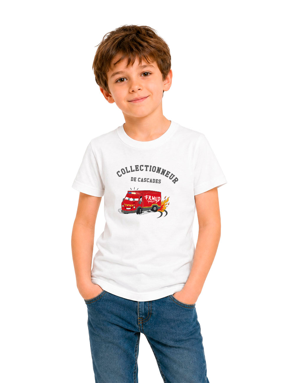 T-Shirt "Collectionneur de cascades" Enfants