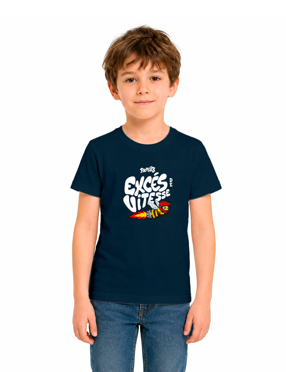 T-Shirt "Excès de vitesse" Enfant