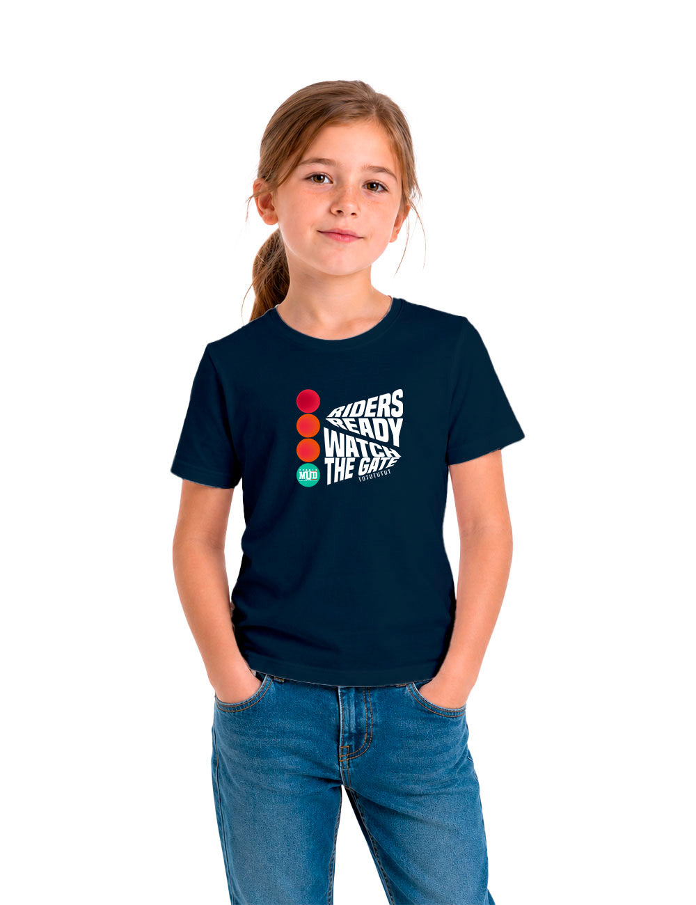 T-Shirt "Riders Ready Watch the Gate" Enfant