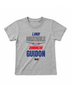 T-shirt "Lundi cartable, dimanche guidon" Enfant